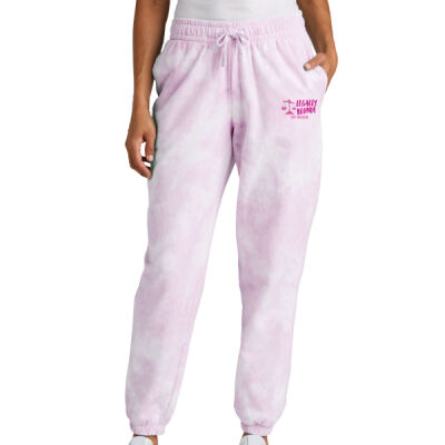 Legally Blonde - Women's Beach Wash ® Cloud Tie Dye Sweatpant Thumbnail