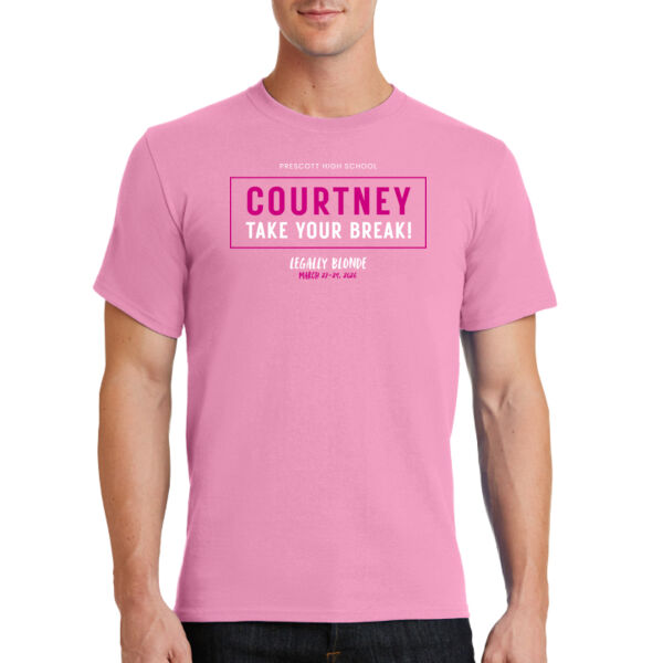 Courtney take your break - Essential Tee Thumbnail