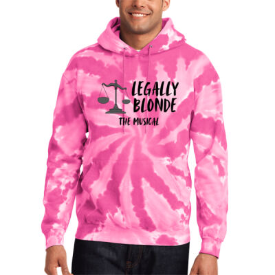 Legally  - Tie Dye Pullover Hooded Sweatshirt Thumbnail