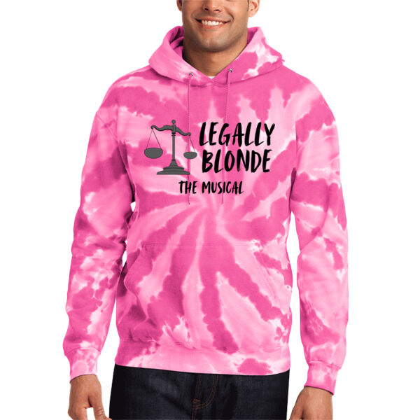 Legally  - Tie Dye Pullover Hooded Sweatshirt Thumbnail